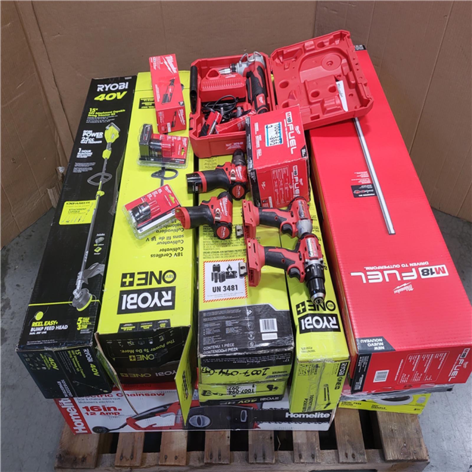 CALIFORNIA AS-IS TOOL PALLET
