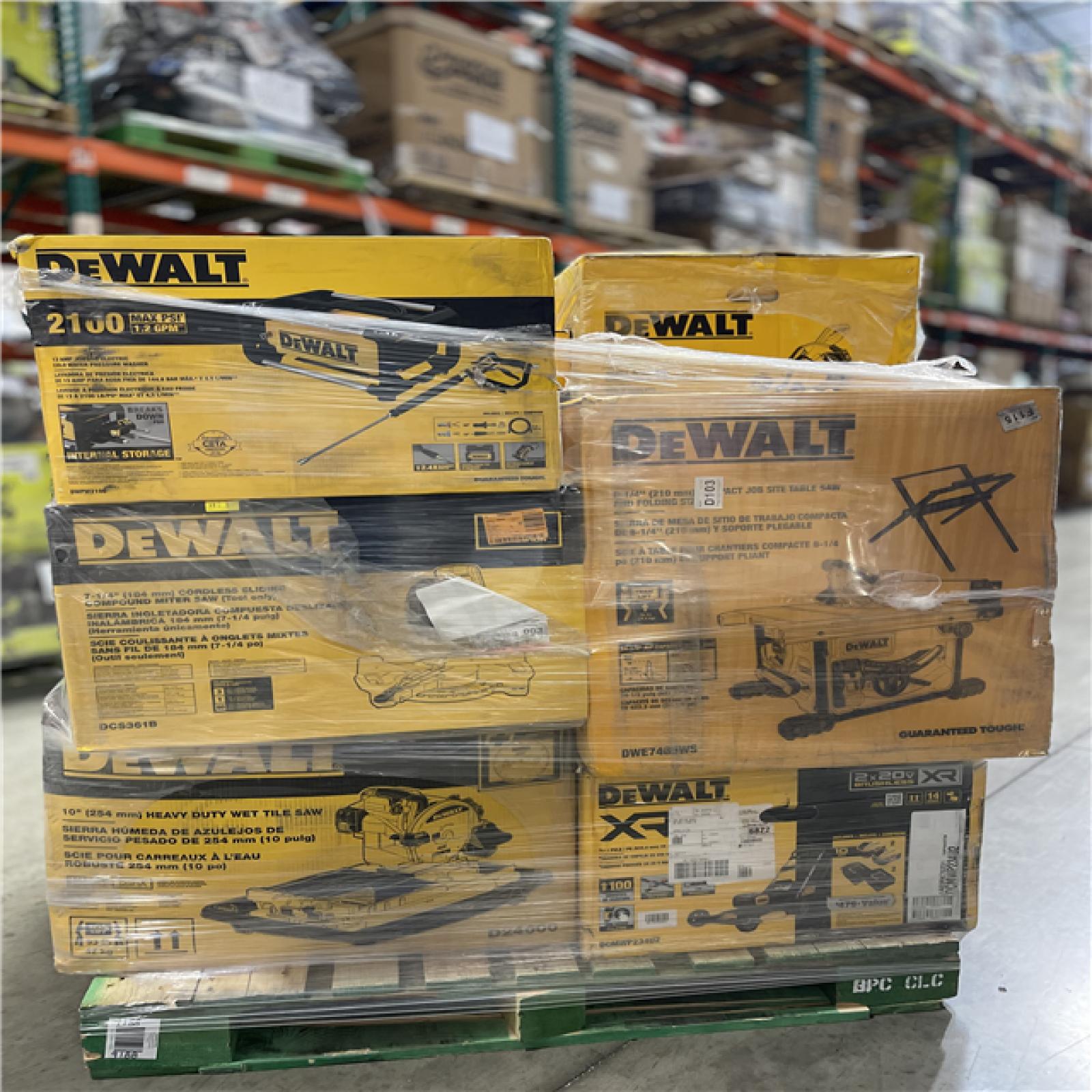 DALLAS LOCATION- AS-IS TOOL PALLET