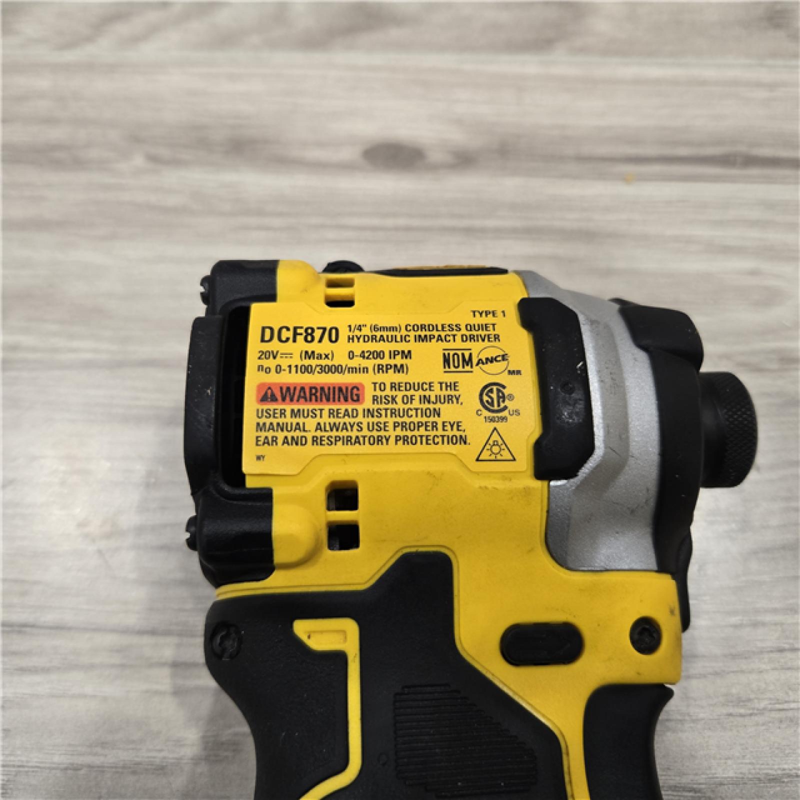 AS-IS DEWALT 20V MAX* XR Cordless Hydraulic Impact Driver (Tool-Only)