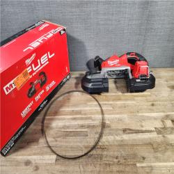 HOUSTON LOCATION - AS-IS (APPEARS LIKE NEW) Milwaukee M18 FUEL Cordless Brushless Deep Cut Band Saw (Tool-Only)