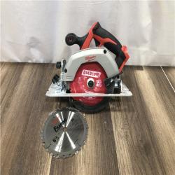 AS-IS Milwaukee 18V Lithium-Ion Cordless 6-1/2 in. Circular Saw (Tool-Only)