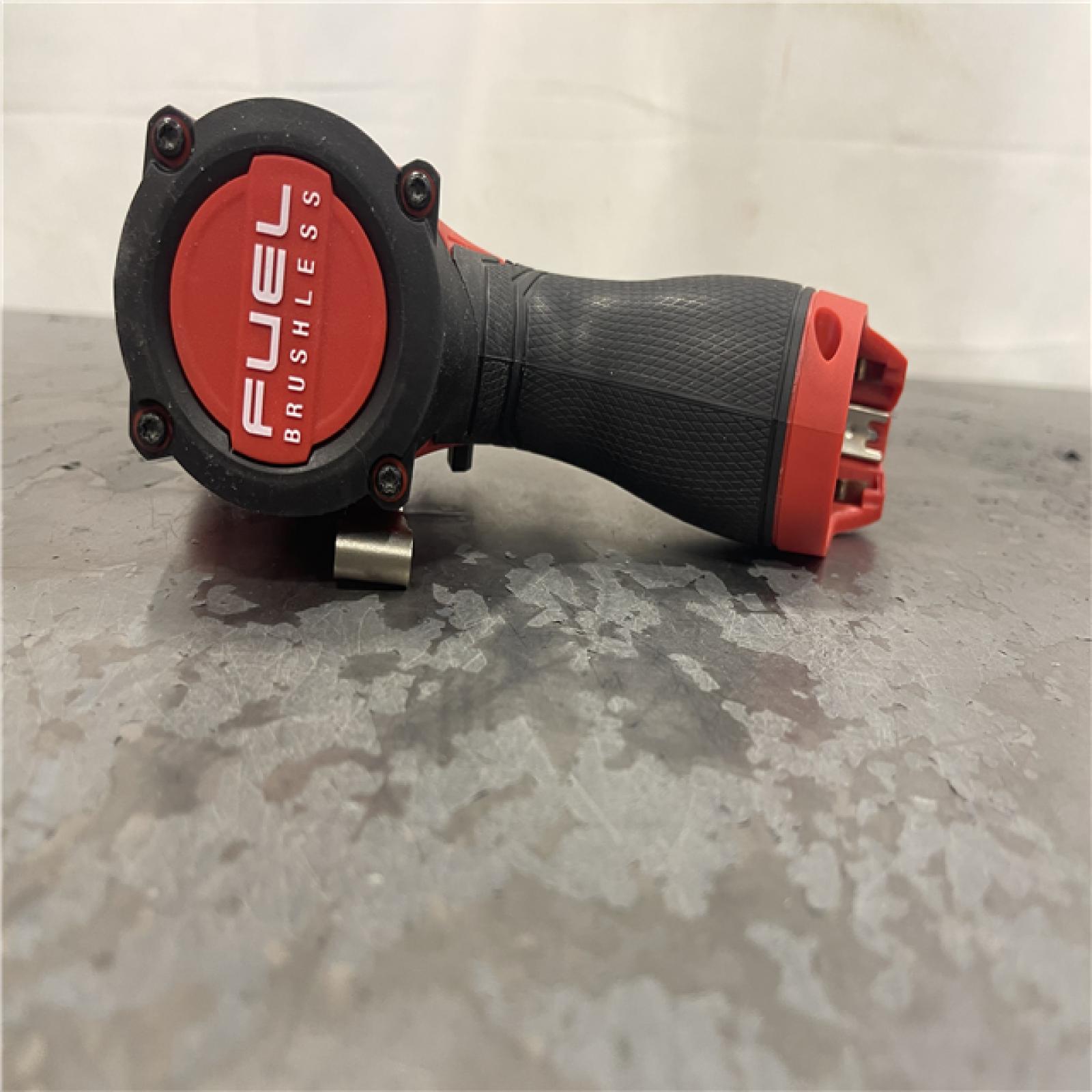 AS-IS- Milwaukee M12 FUEL 12V Lithium-Ion Brushless Cordless Stubby 1/2 in. Impact Wrench (Tool-Only)