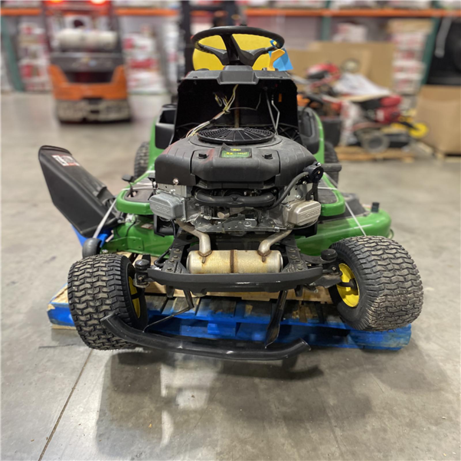 Dallas Location - As-Is John Deere S140 48 in. 22 HP Gas Riding Lawn Mower