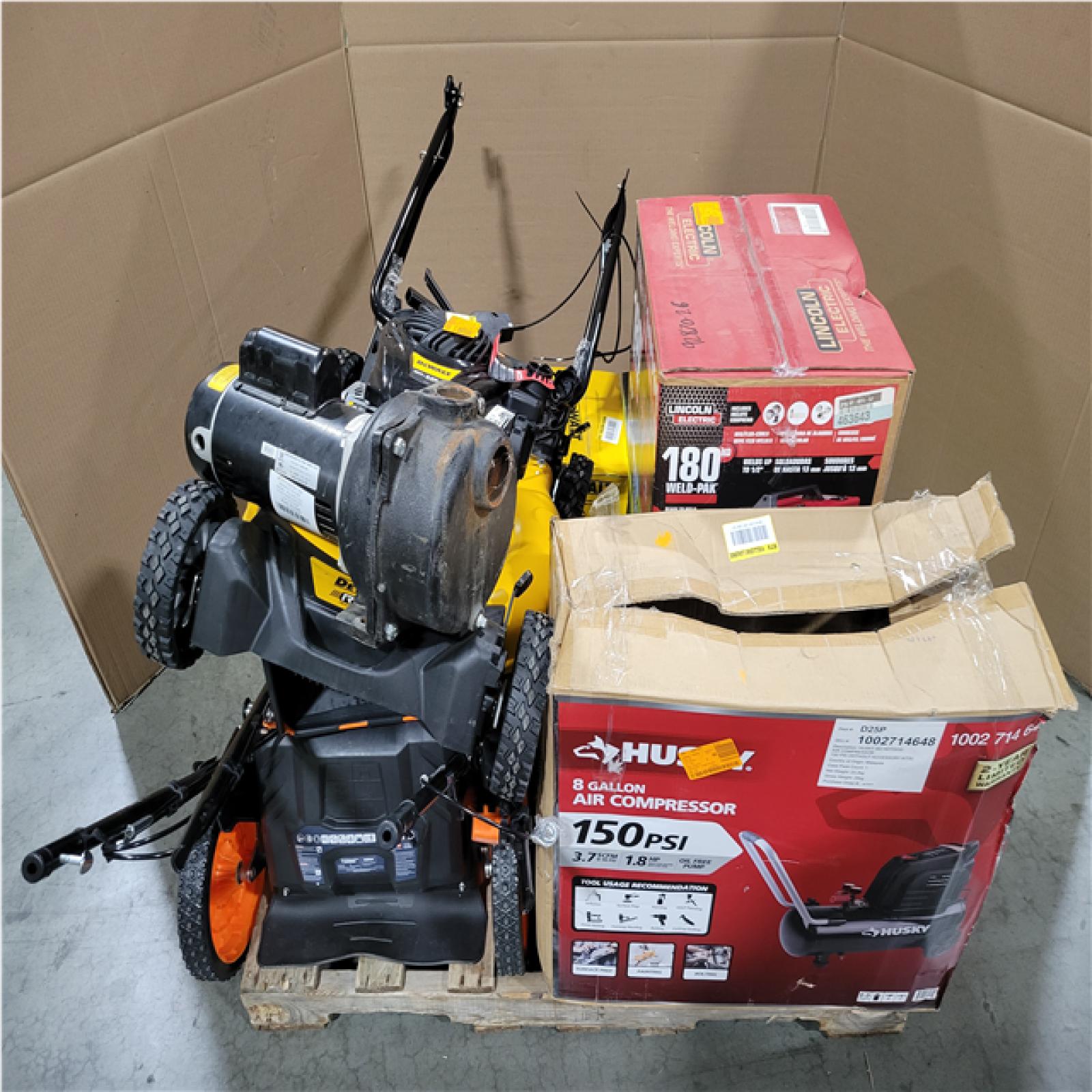 CALIFORNIA AS-IS OUTDOOR POWER EQUIPMENT