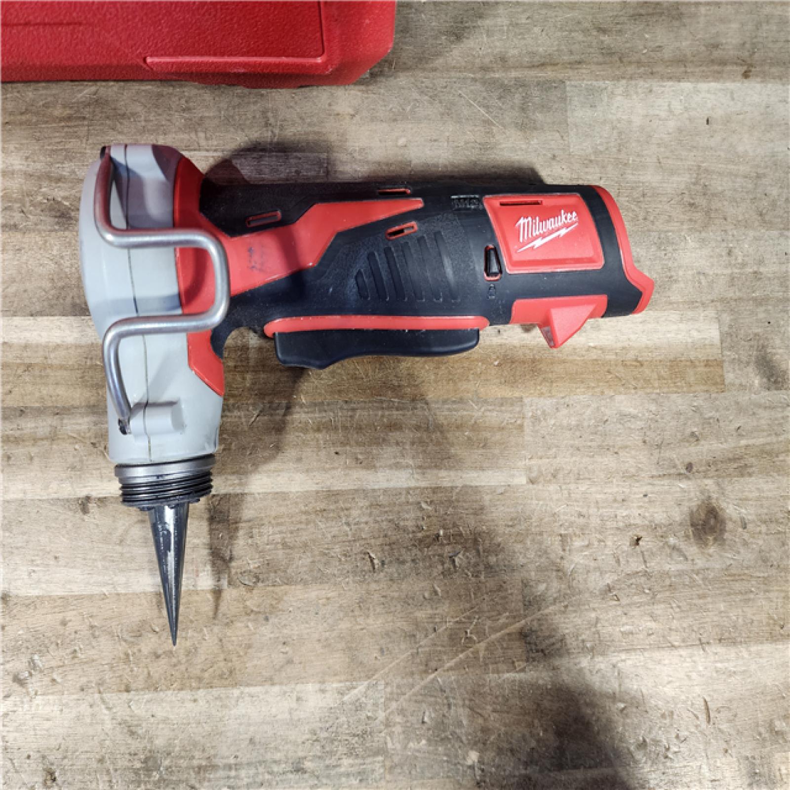 HOUSTON LOCATION - AS-IS M12 12-Volt Lithium-Ion Cordless PEX Expansion Tool Kit with (2) 1.5 Ah Batteries  (3) Expansion Heads and Hard Case