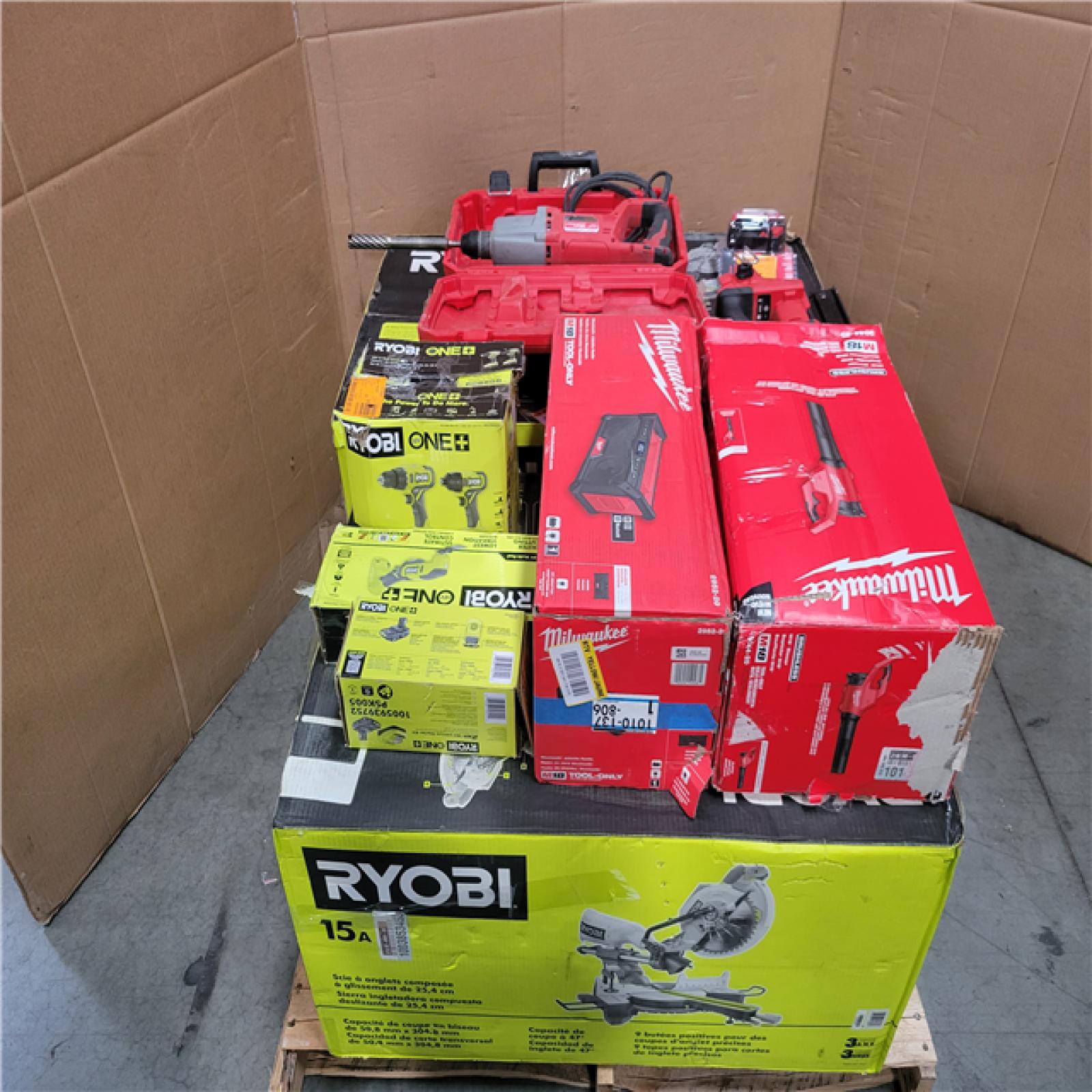 CALIFORNIA AS-IS TOOL PALLET