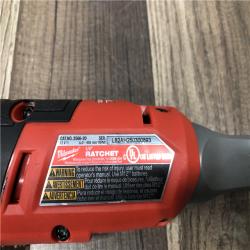 AS-IS Milwaukee FUEL 12V Lithium-Ion Brushless Cordless High Speed 1/4 in. Ratchet (Tool-Only)
