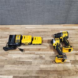 HOUSTON LOCATION - AS-IS DEWALT 2 TOOL COMBO KIT W/ (2) BATTERY & CHARGER
