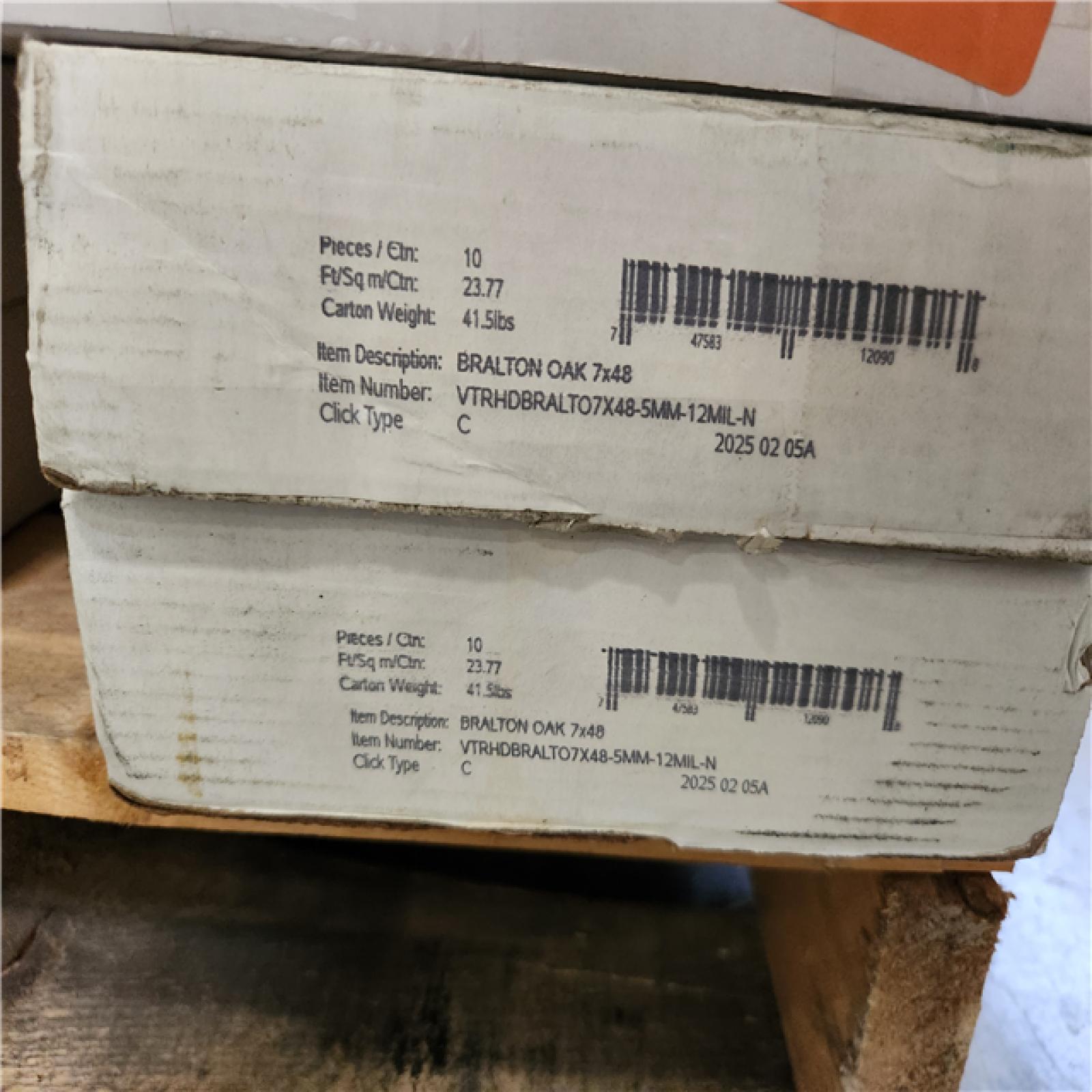 Phoenix AS-IS Mixed Flooring Pallet (20-Cases)