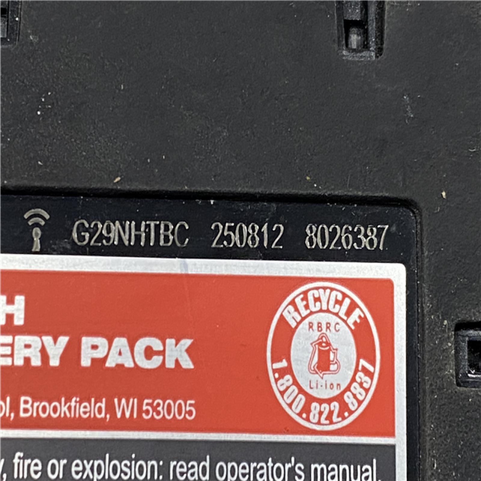 AS-IS Milwaukee 18-Volt Lithium-Ion XC Starter Kit