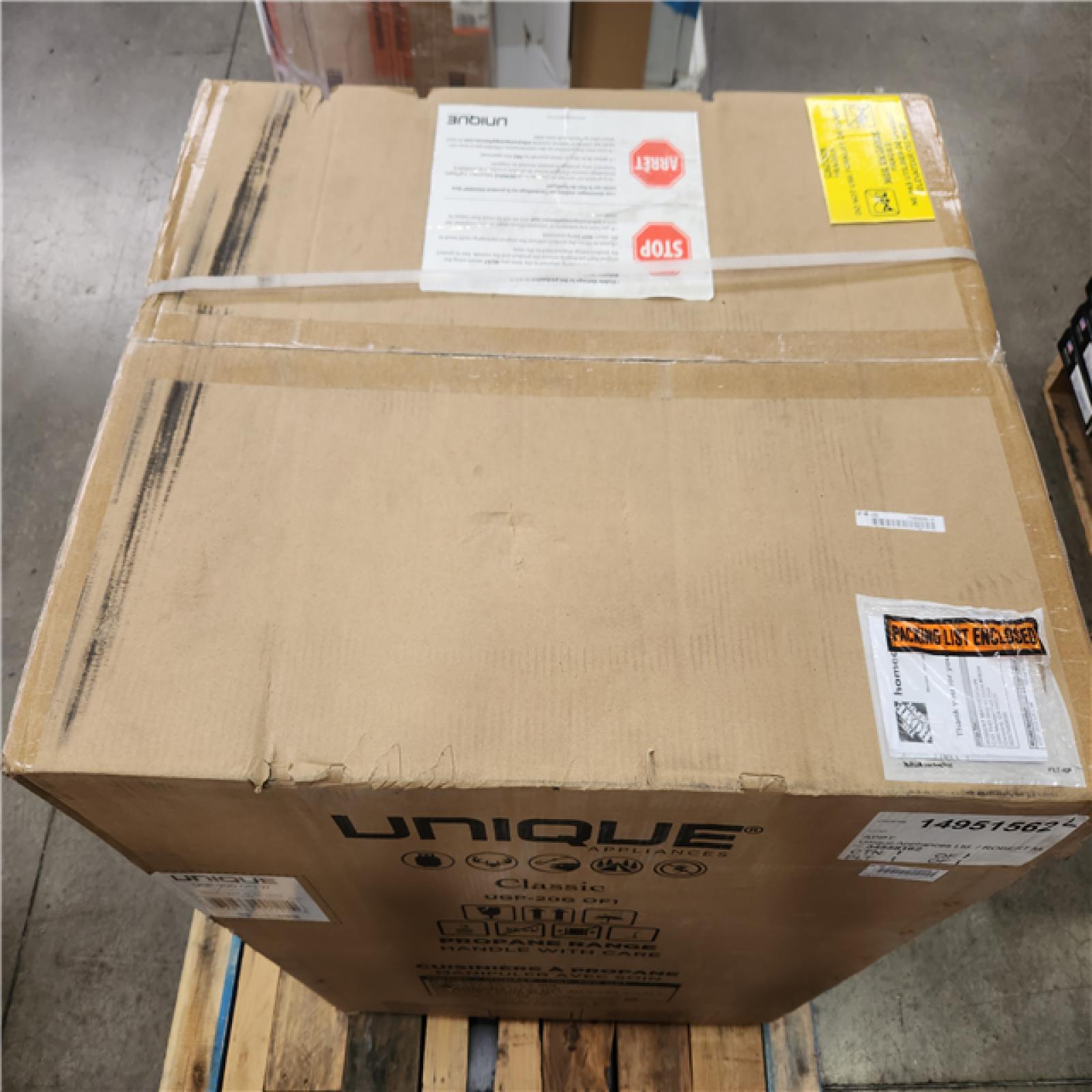 Phoenix NEW Unique 20 in. 2.4 cu. ft. Propane Gas Off-Grid Range with Battery Ignition Sealed Burners in White (SEALED)