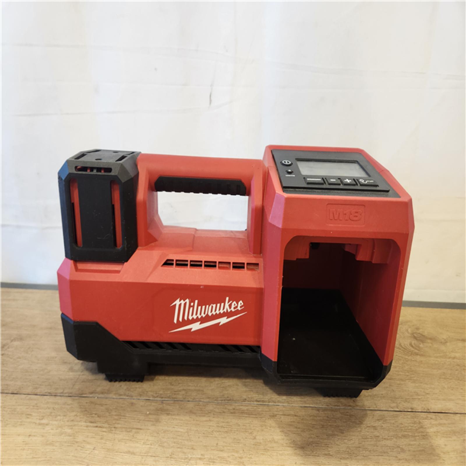 AS-IS- MILWAUKEE  18-Volt Lithium-Ion Cordless Inflator (Tool-Only)