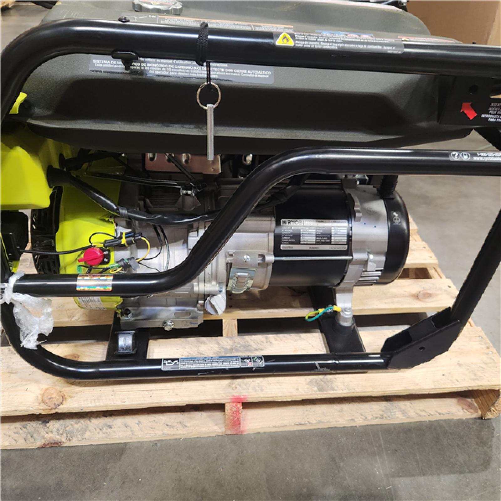 Dallas Location - As-Is RYOBI RYOBI 6,800-Watt Gasoline Portable Generator