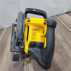 AS-IS DEWALT FLEXVOLT 60V MAX Cordless Brushless 7-1/4 in. Wormdrive Style Circular Saw (Tool Only)