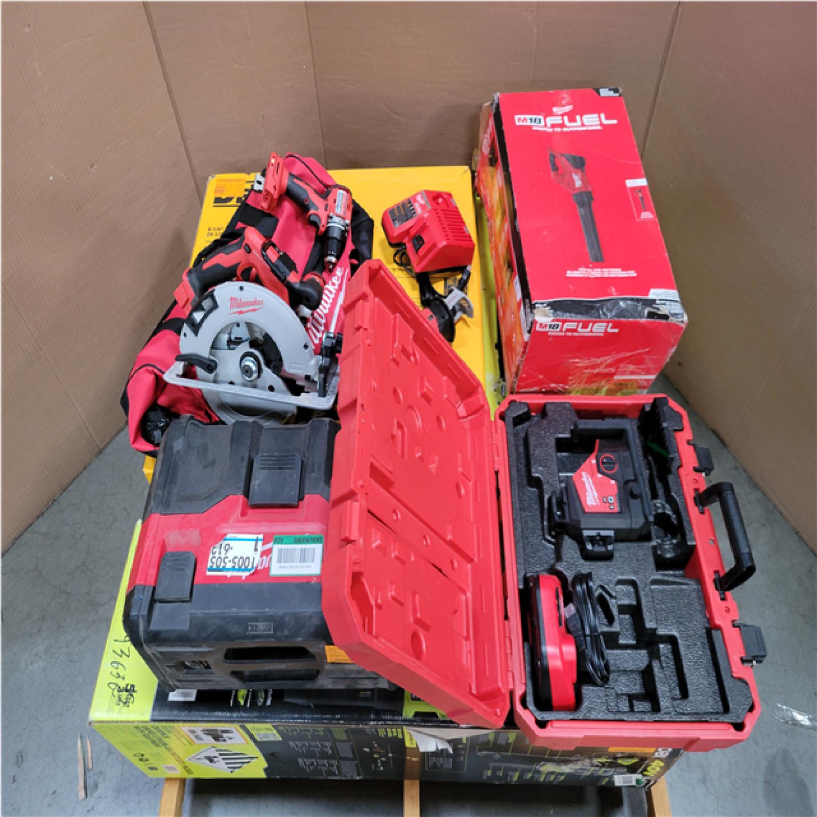 CALIFORNIA AS-IS TOOL PALLET