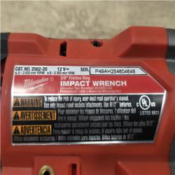AS-IS Milwaukee FUEL 12V Lithium-Ion Brushless Cordless 1/4 in. Hex Impact Driver (Tool-Only)