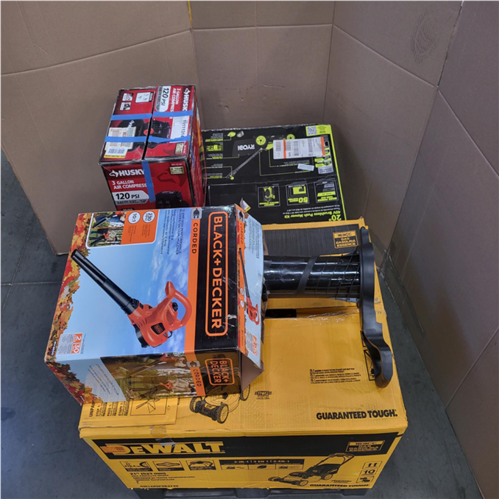 CALIFORNIA AS-IS OUTDOOR POWER EQUIPMENT