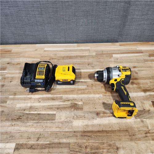 HOUSTON LOCATION - AS-IS DeWalt 20V MAX XR 1/2 in. Brushless Cordless Hammer Drill Kit (Battery & Charger)