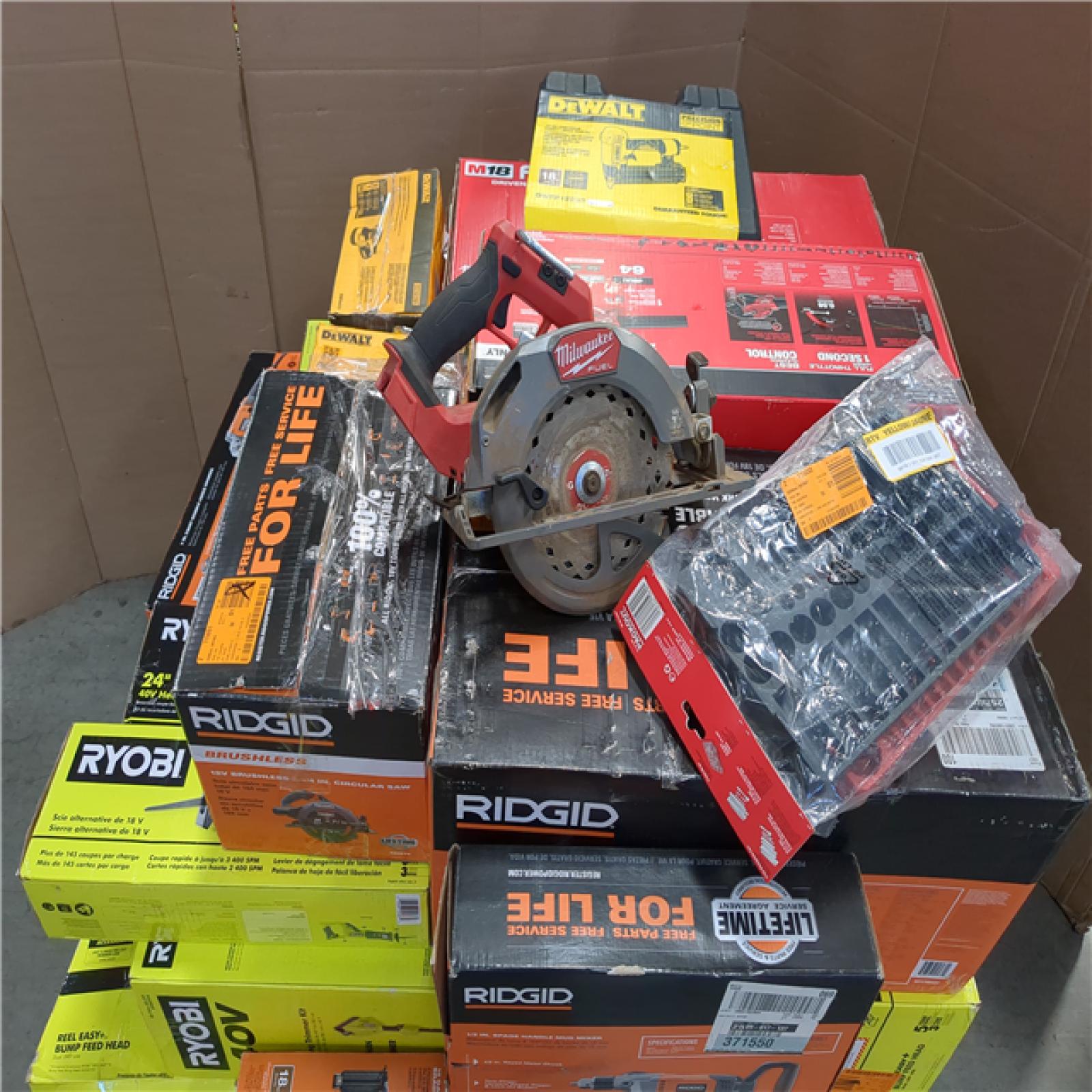 CALIFORNIA AS-IS TOOL PALLET