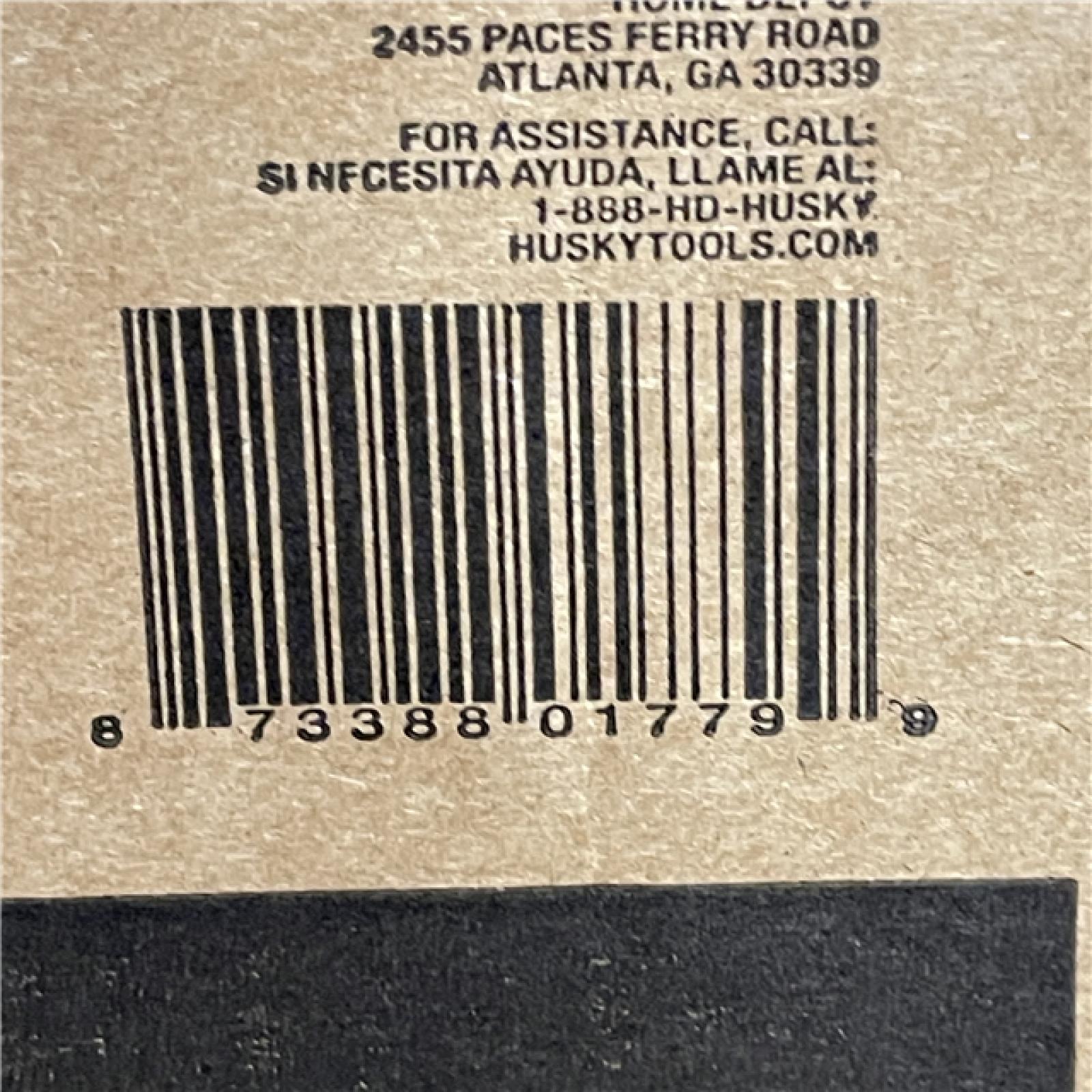 DALLAS LOCATION- HUSKY Tool Storage 46 in. W x 18 in. D 9-Drawer Mobile Workbench Cabinet in Gloss Black