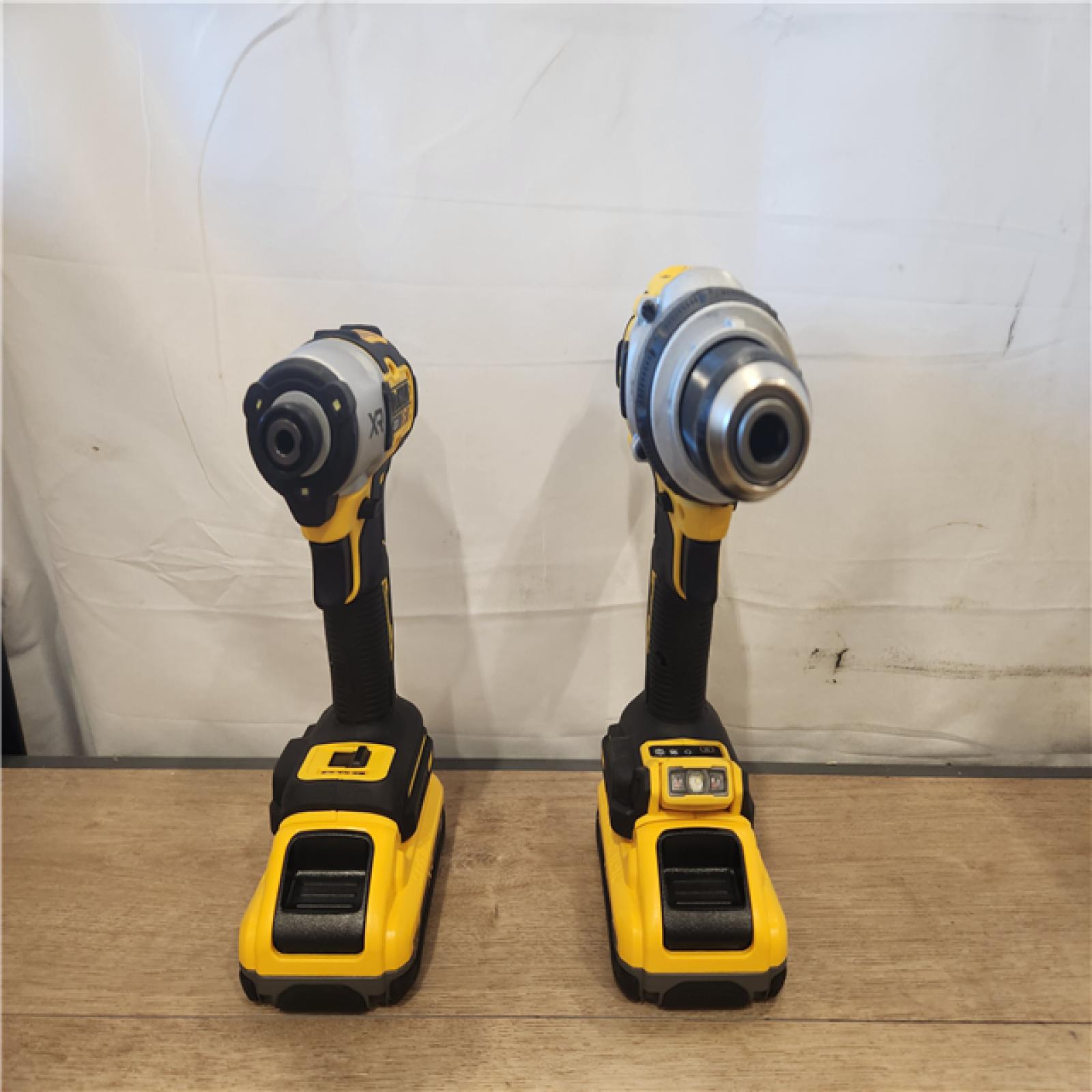 AS-IS- DEWALT 20V MAX Lithium-Ion Cordless 2-Tool Combo Kit