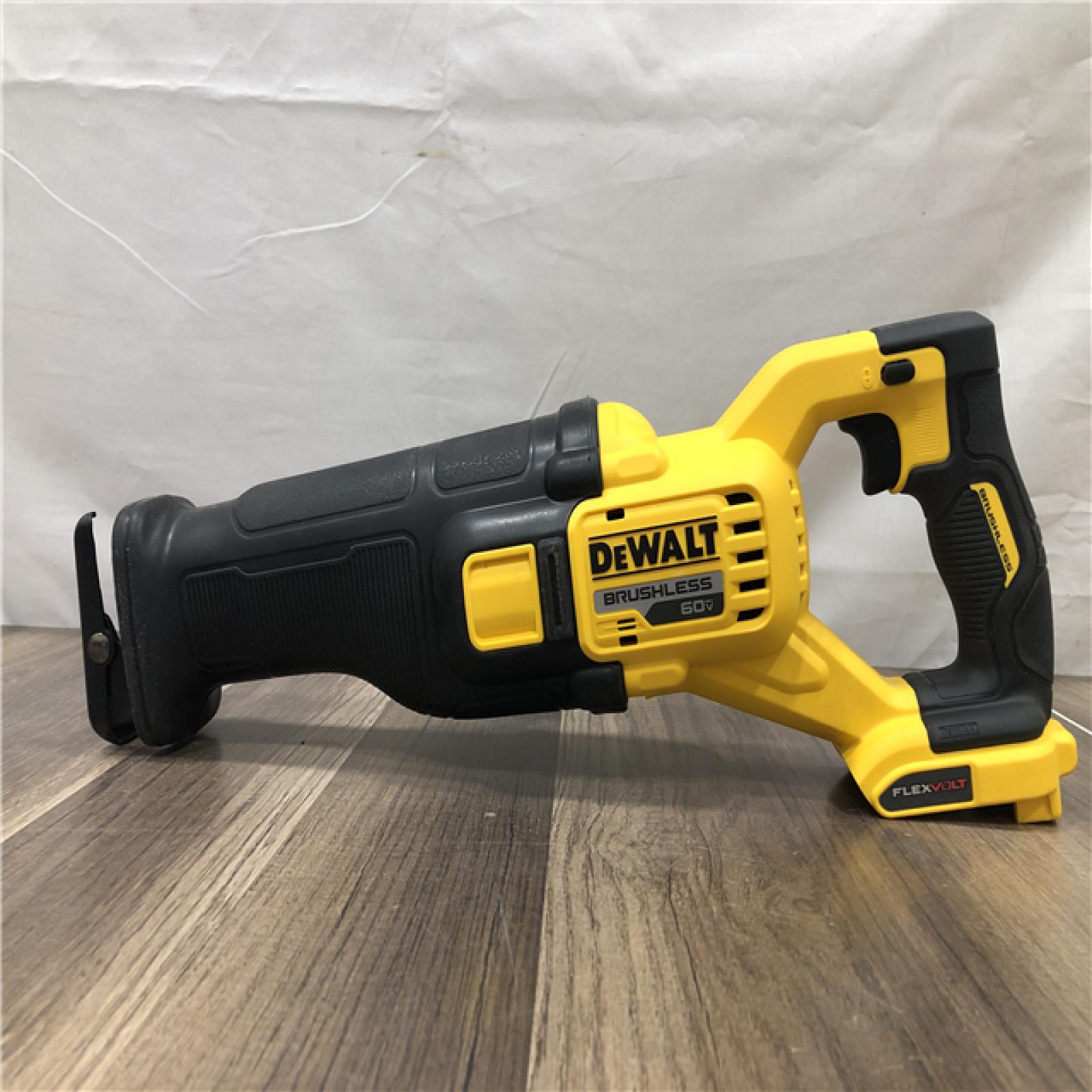 AS-IS DEWALT FLEXVOLT 60V MAX Cordless Brushless Reciprocating Saw (Tool Only)