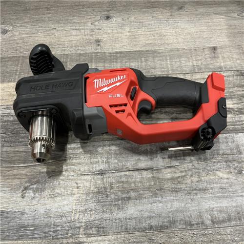 AS-IS Milwaukee FUEL GEN II 18V Lithium-Ion Brushless Cordless 1/2 in. Hole Hawg Right Angle Drill (Tool-Only)