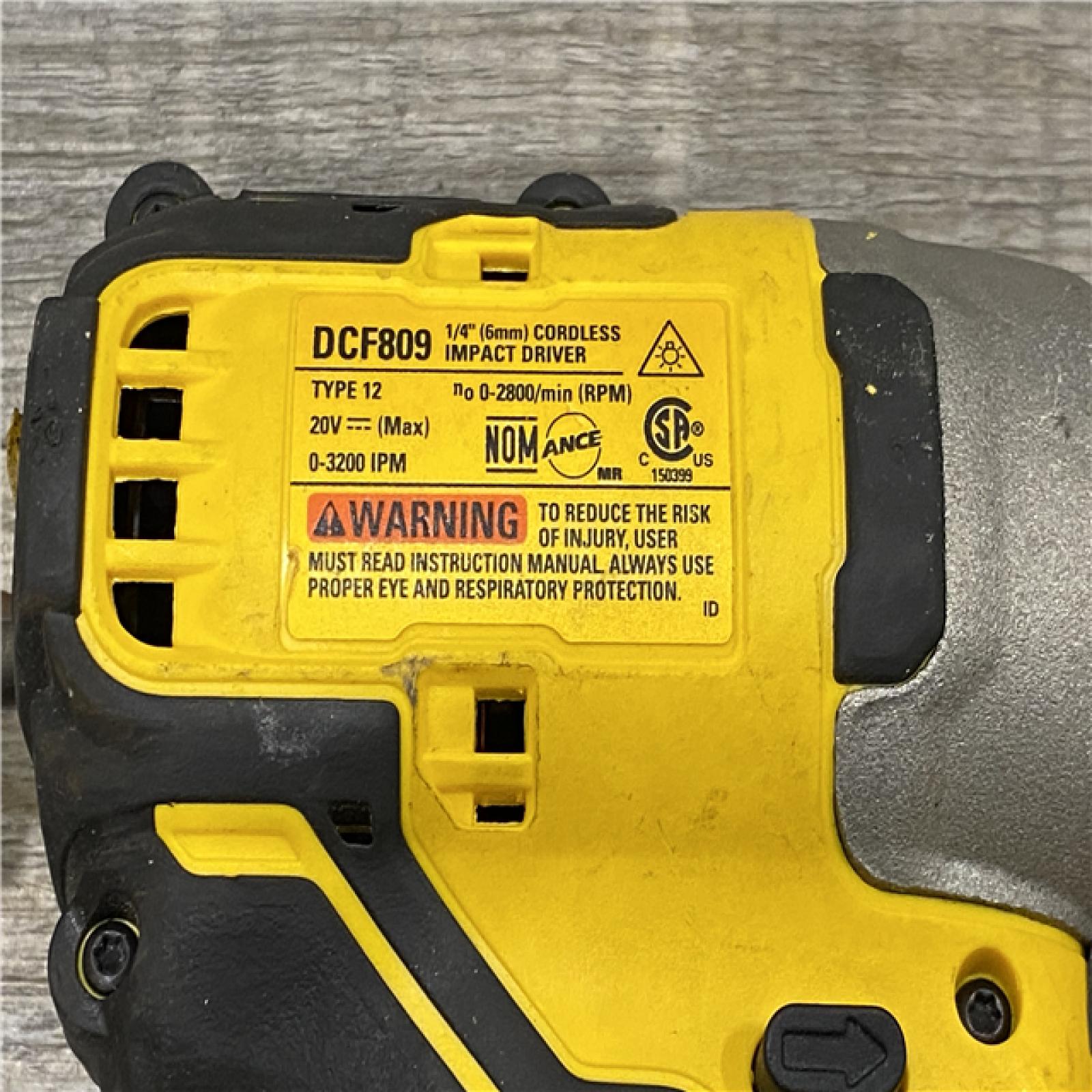 AS-IS DEWALT ATOMIC 20-Volt Lithium-Ion Cordless Brushless Combo Kit (4-Tool)