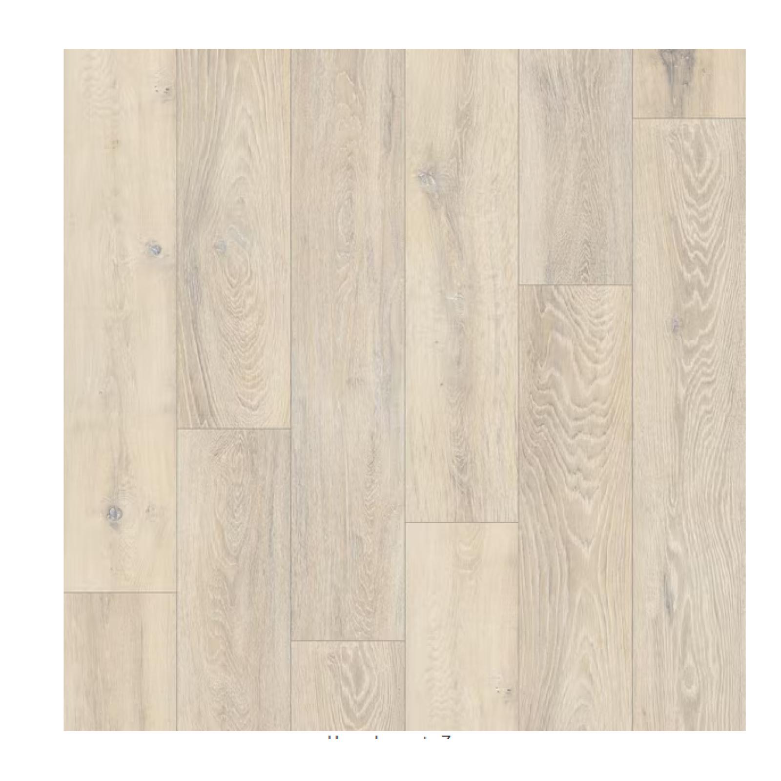 DALLAS LOCATION - TrafficMaster Camden Lake Oak 7 mm T x 8 in. W Laminate Wood Flooring PALLET-(35 CASES)