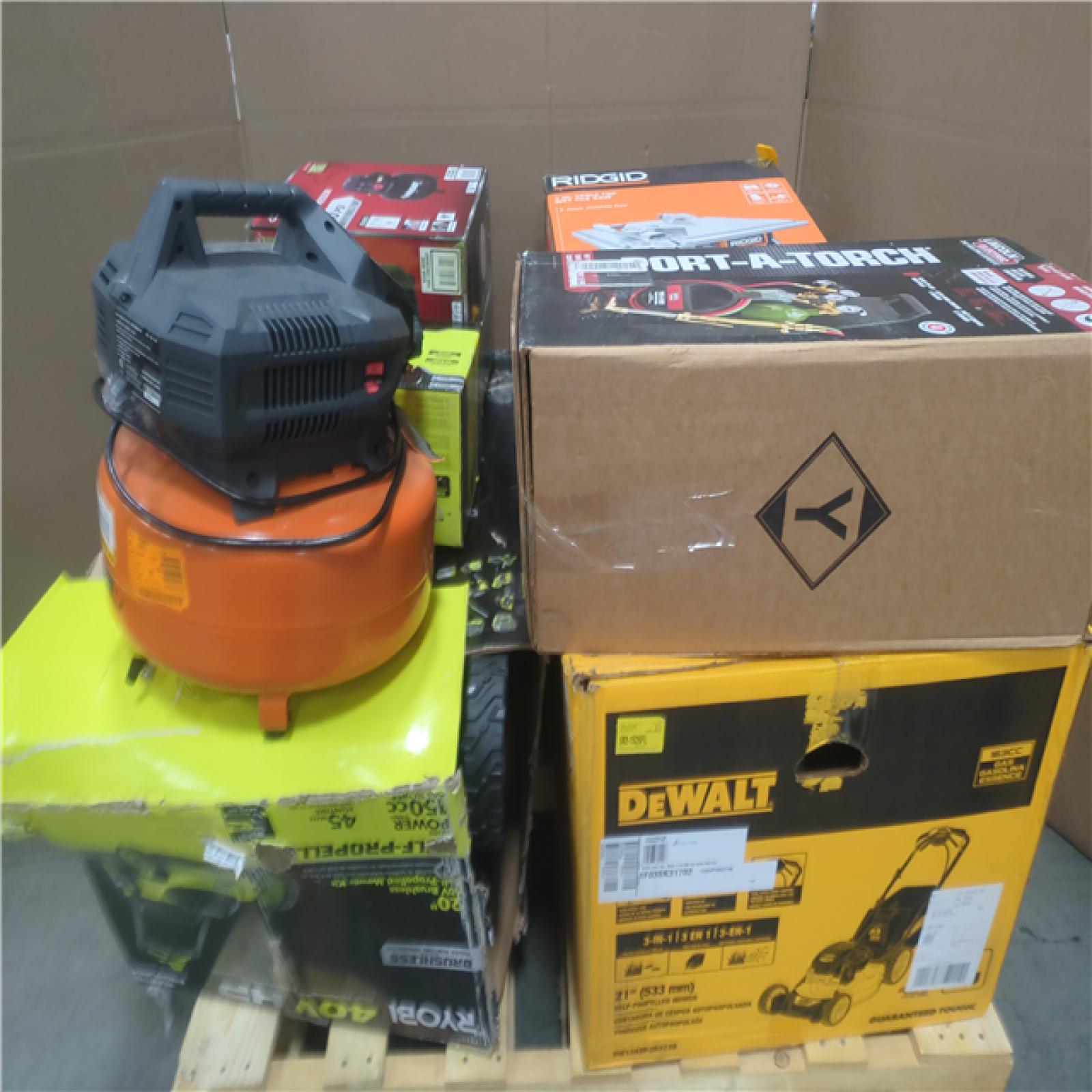 California AS-IS OUTDOOR POWER EQUIPMENT