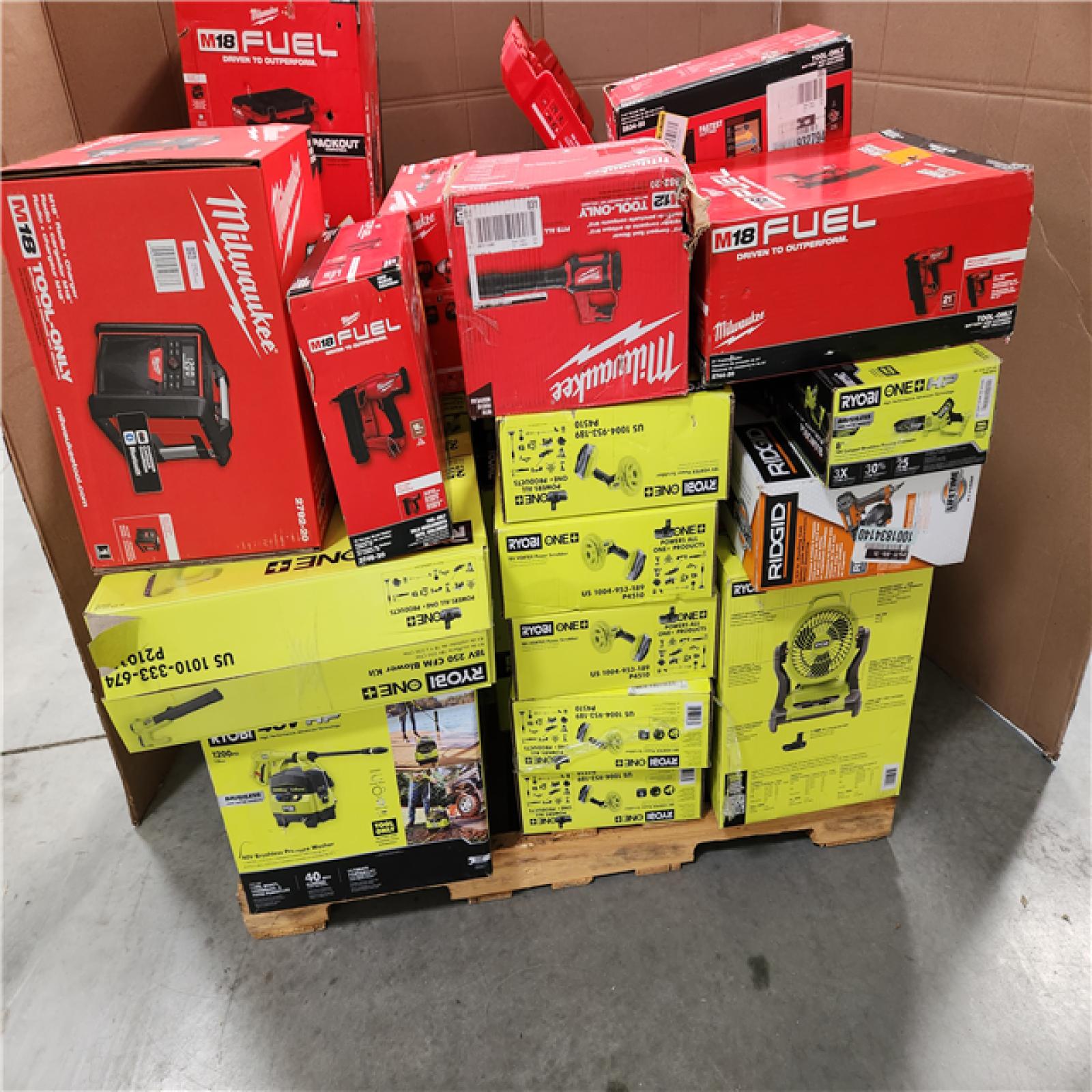 CALIFONIA  AS-IS TOOL PALLET