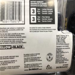 NEW- DEWALT 20-Volt MAX Lithium-Ion 4.0Ah Battery with 12-Volt to 20-Volt MAX Charger