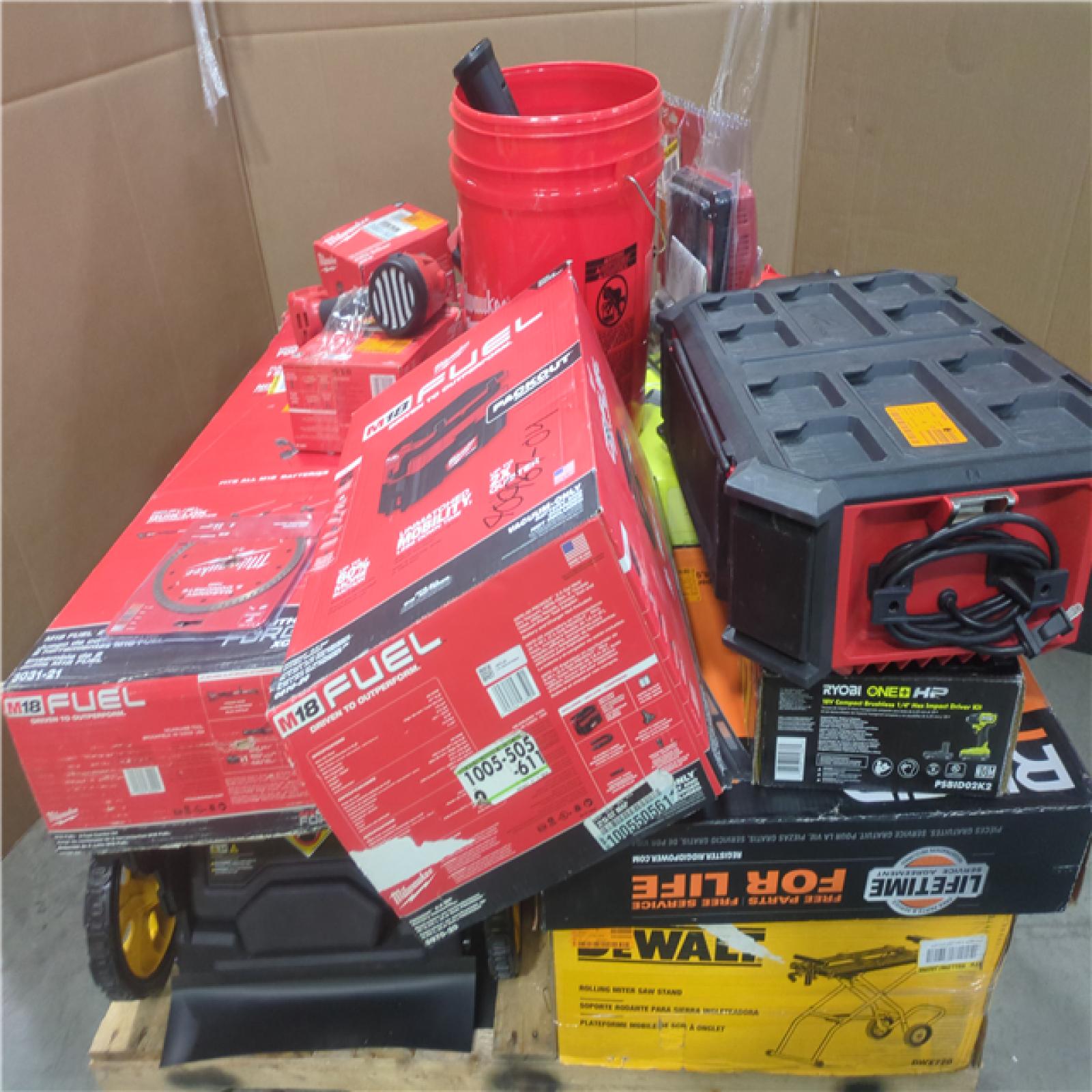 CALIFORNIA AS-IS TOOL PALLET