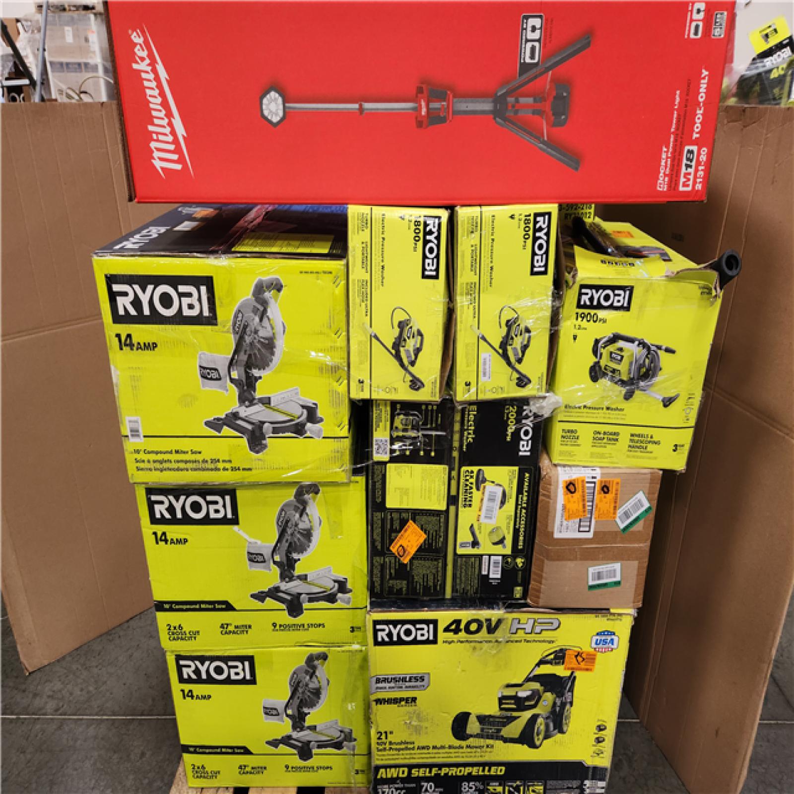 CALIFORNIA AS-IS TOOL PALLET