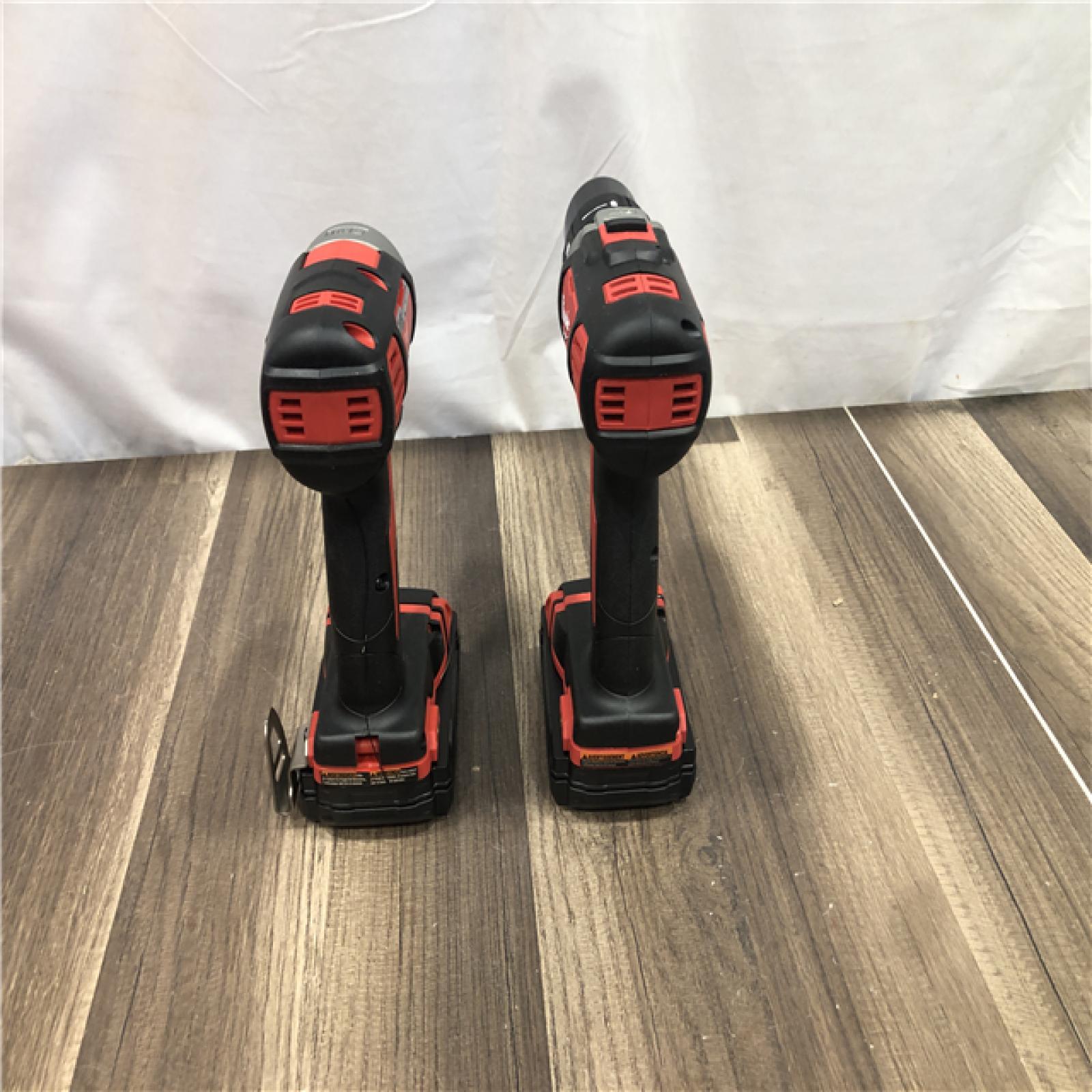 AS-IS Milwaukee 18V Lithium-Ion Cordless Drill Driver/Impact Driver Combo Kit