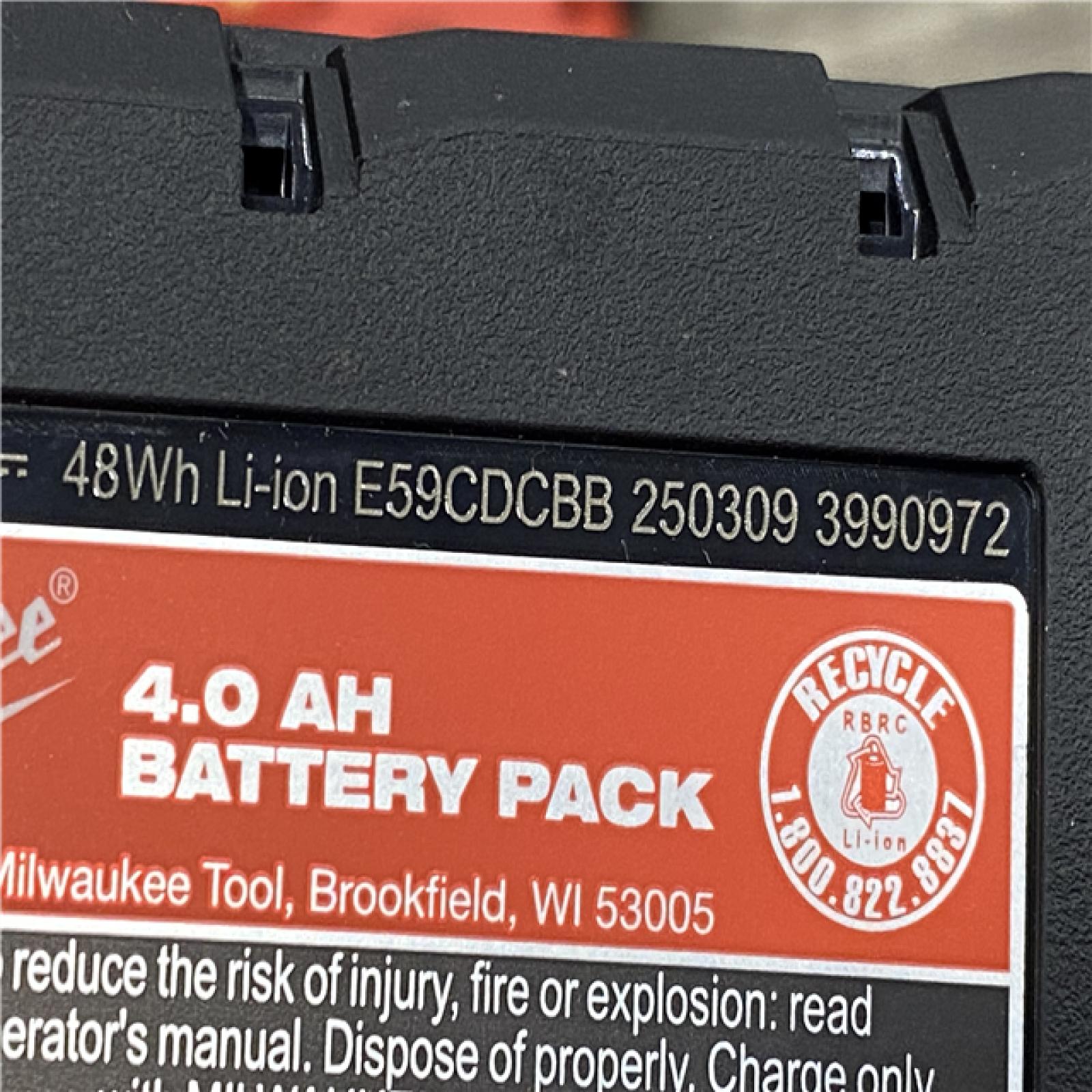 AS-IS Milwaukee FUEL 12-Volt Lithium-Ion Brushless Cordless Hammer Drill and Impact Driver Combo Kit