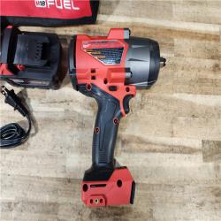 HOUSTON LOCATION - AS - IS Milwaukee FUEL 18V Lithium-Ion Brushless Cordless 1/2 in. Impact Wrench w/Friction Ring Kit