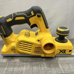 AS-IS DEWALT 20V MAX XR Cordless Brushless 3-1/4 in. Planer (Tool Only)
