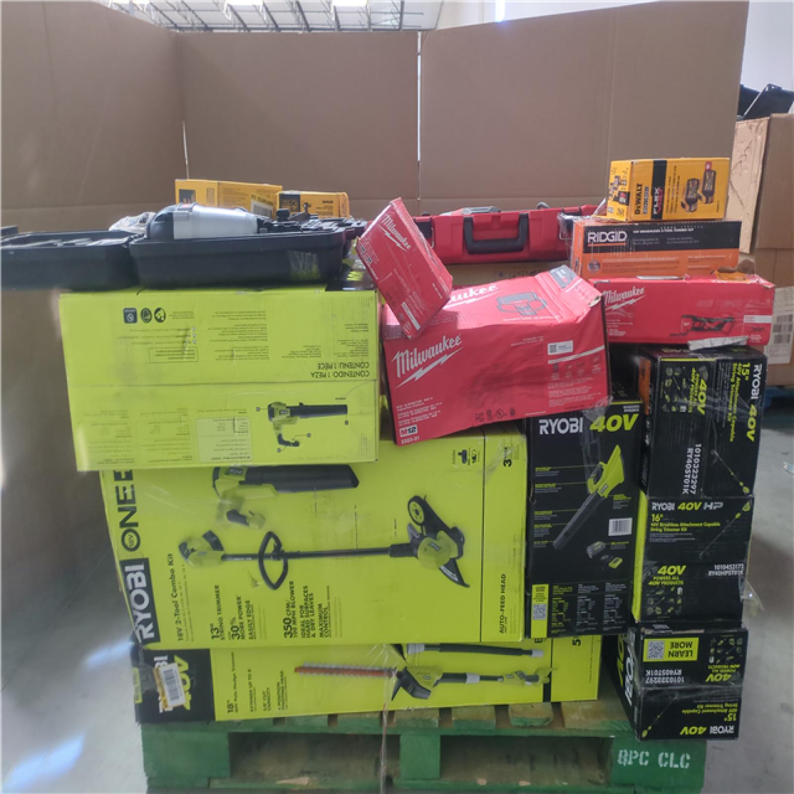 CALIFORNIA AS-IS TOOL PALLET