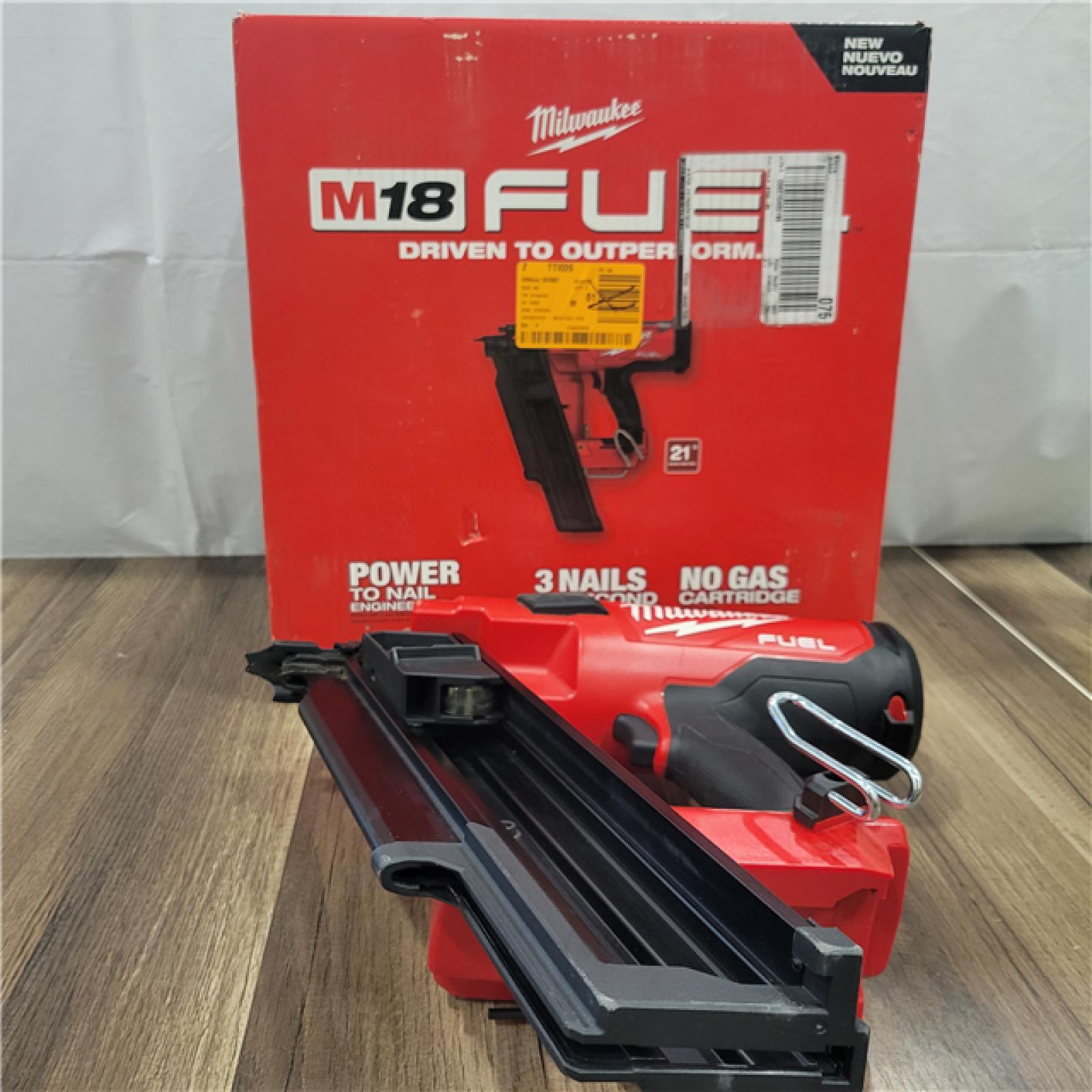 AS-IS Milwaukee 2744-20 M18 FUEL 21-Degree Cordless Framing Nailer (Tool Only)