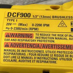 AS-IS DEWALT 20V MAX Cordless 1/2 in. Impact Wrench (Tool Only)