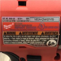 AS-IS Milwaukee 18-Volt Lithium-Ion Compact Brushless Cordless 1/4 in. Impact Driver Kit