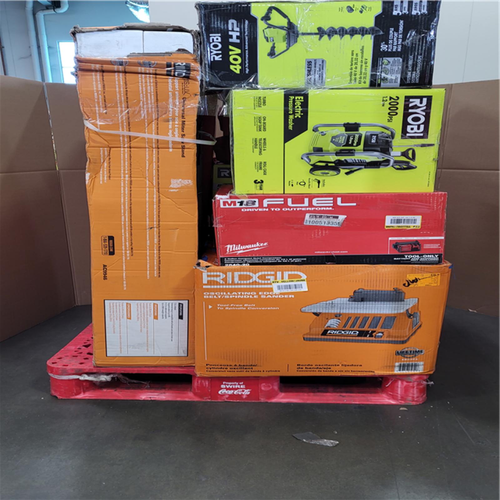 California AS-IS TOOL pallet