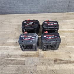 HOUSTON LOCATION - AS-IS MILWAUKEE FORGE BATTERY PACK QTY - 4