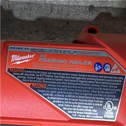 Houston Location AS-IS Milwaukee FUEL 3-1/2 in. 18-Volt 30-Degree Lithium-Ion Brushless Cordless Framing Nailer (Tool-Only)