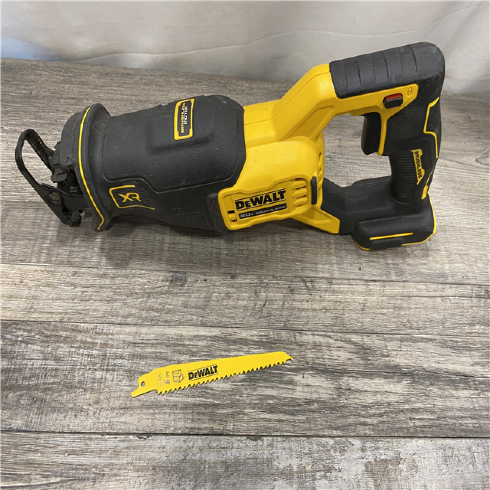 AS-IS DEWALT 20V MAX Cordless Brushless Reciprocating Saw (Tool Only)