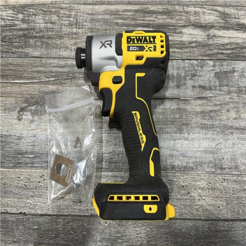 AS-IS DEWALT 20-Volt Maximum XR Cordless Brushless 1/4 in. 3-Speed Impact Driver (Tool-Only)