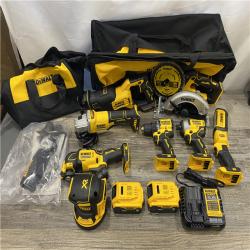LIKE NEW - DEWALT 20V Lithium-Ion Cordless 8-Tool Combo Kit