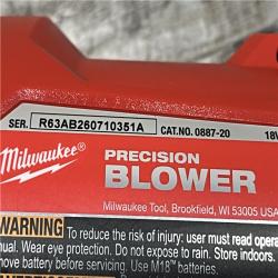 AS-IS Milwaukee 18V Lithium-Ion 570 MPH Brushless Cordless Precision Blower (Tool-Only)