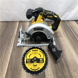 AS-IS DEWALT 20V MAX Cordless Brushless 6-1/2 in. Sidewinder Style Circular Saw (Tool Only)